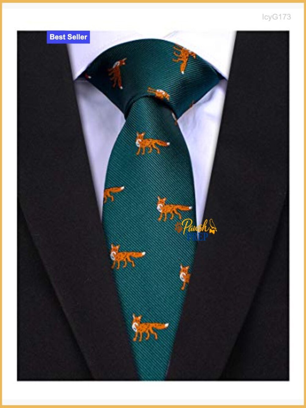 Men's Formal Microfiber Silk Jacquard Woven Necktie, 57" Length - Picture 2 of 3